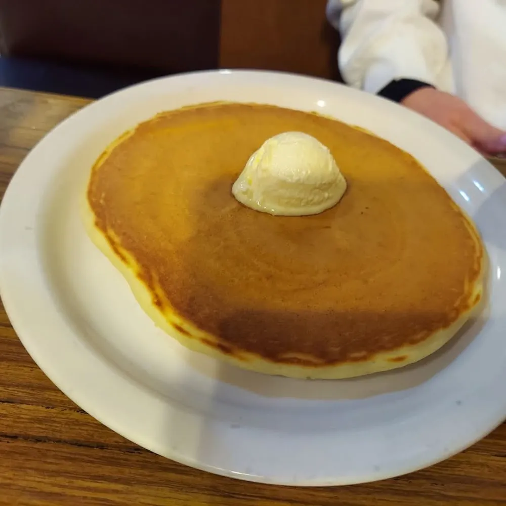 Two but Ermilk Pancakes